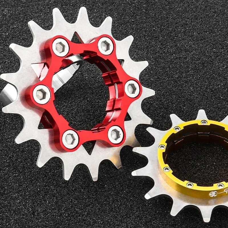 MUQZI Mountain Bike Single Speed Freewheel: Durable 12T/13T/14T/15T/16T/17T Sprockets for Enhanced Off-Road Performance