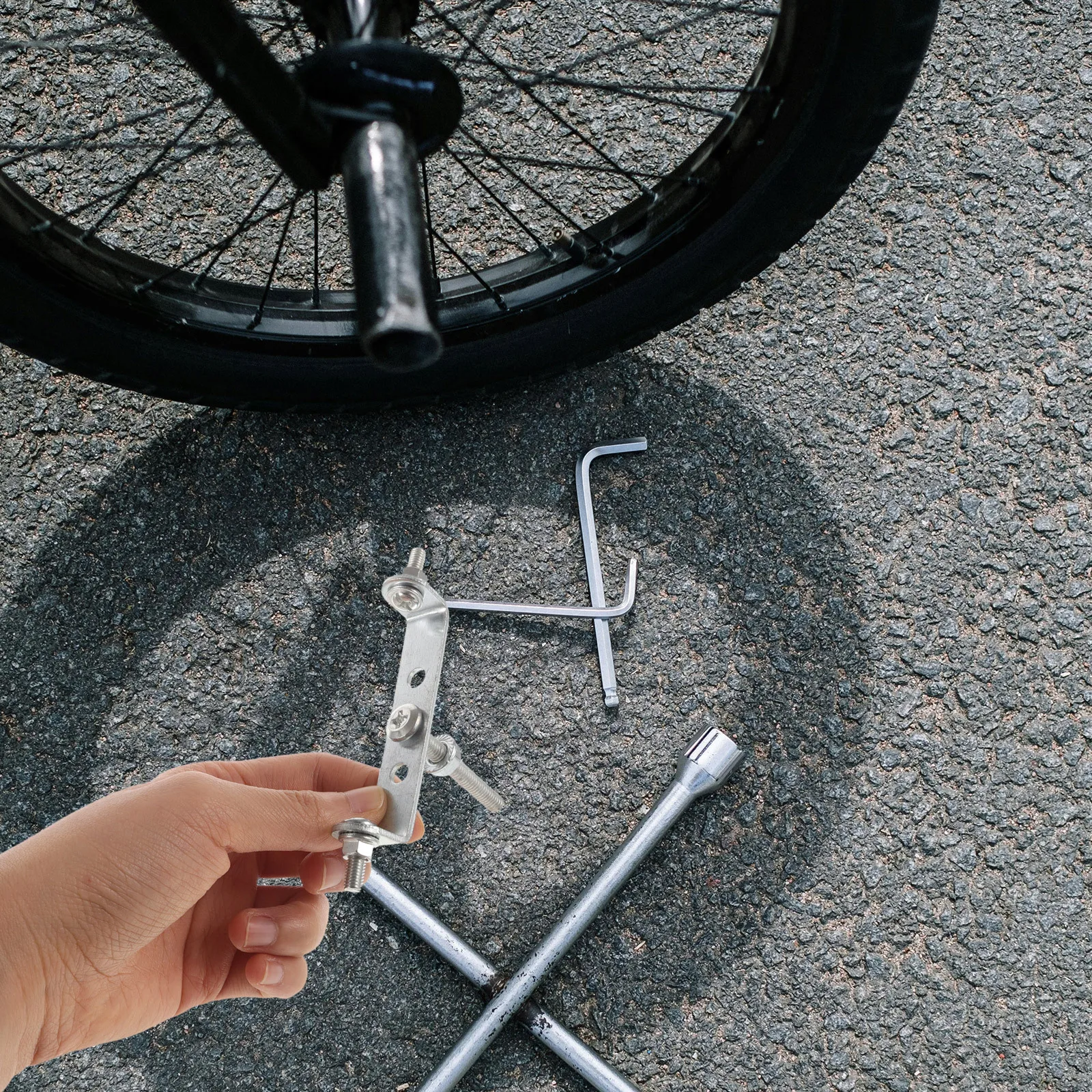 1Set Gepäckträger U-Form Platte Fahrrad Gepäckträger Montage Adapter Starke Last Lager Fahrrad Zubehör für Verschiedene Fahrräder