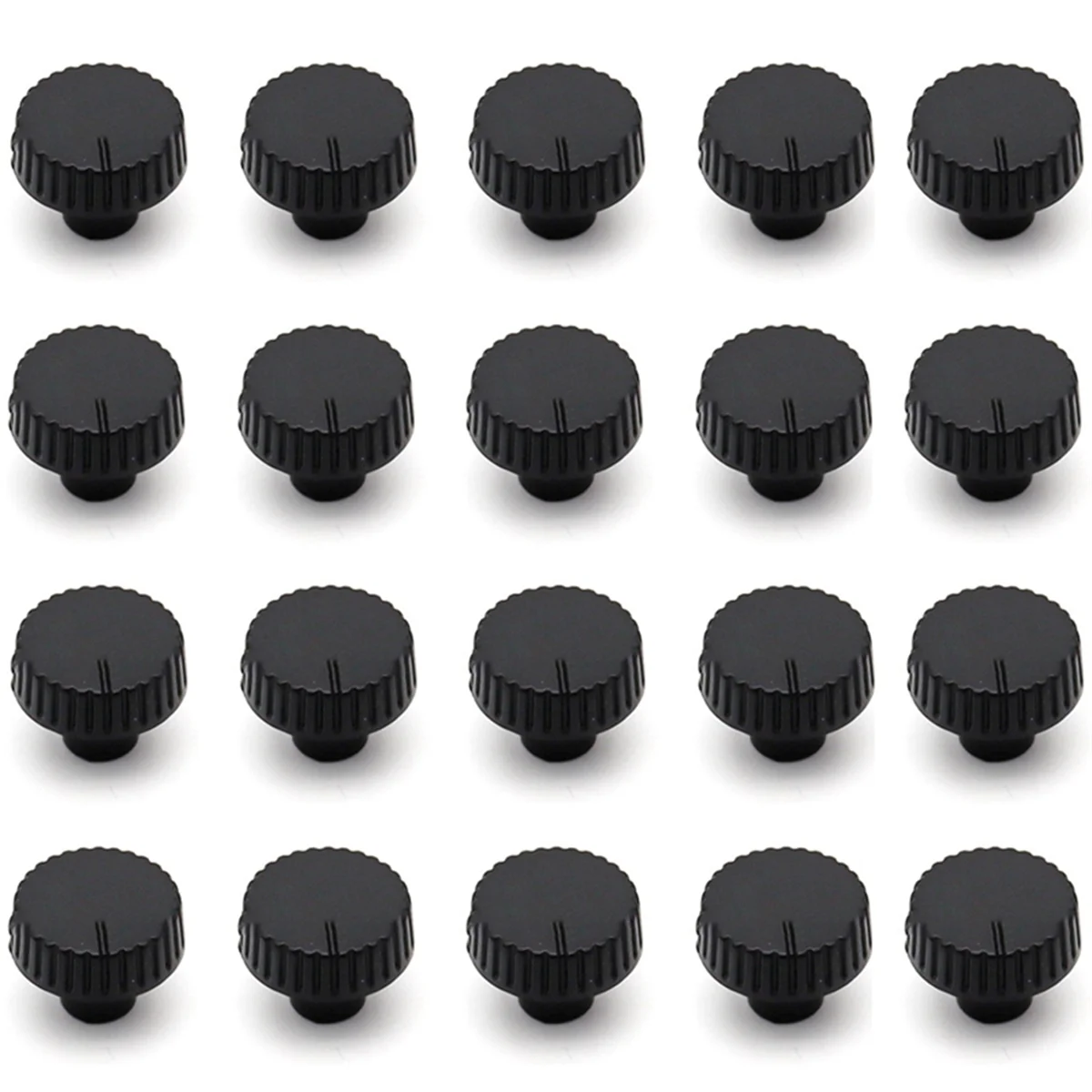 20PCS Thin Knob Cap Potentiometer Knob 14x6MM Volume Power Amplifier Adjustment Cap