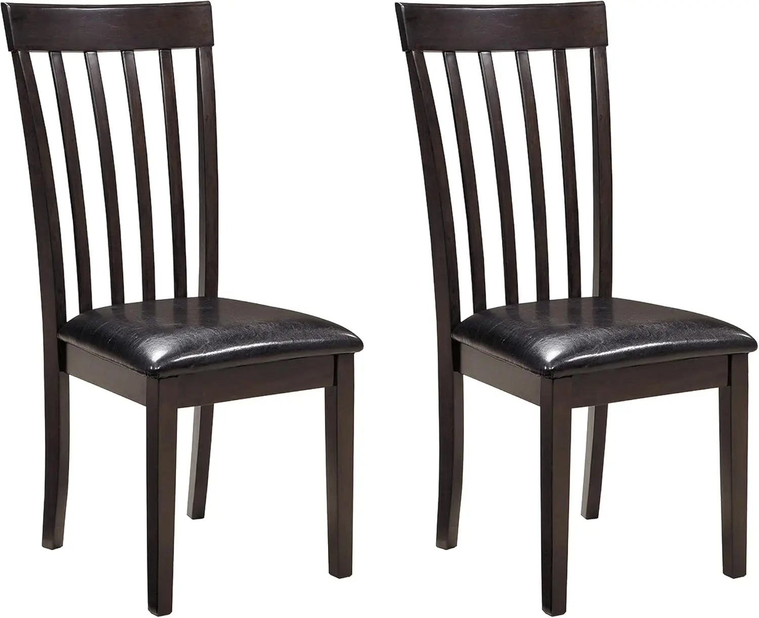 

Hammis Rake Back Dining Room Chair, Set of 2, Dark Brown