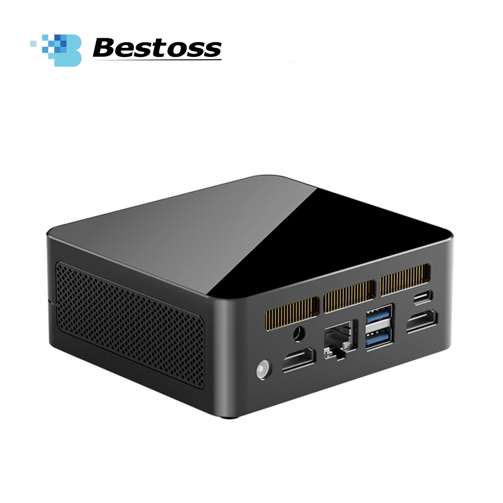 Bestoss Mini PC AMD Ryzen 5 5600H 5625U Max Turbo 4,2 GHz Windows 11 Pro 4K 60Hz 3200Mhz RAM NVME3.0 WIFI6 PC para juegos de ordenador