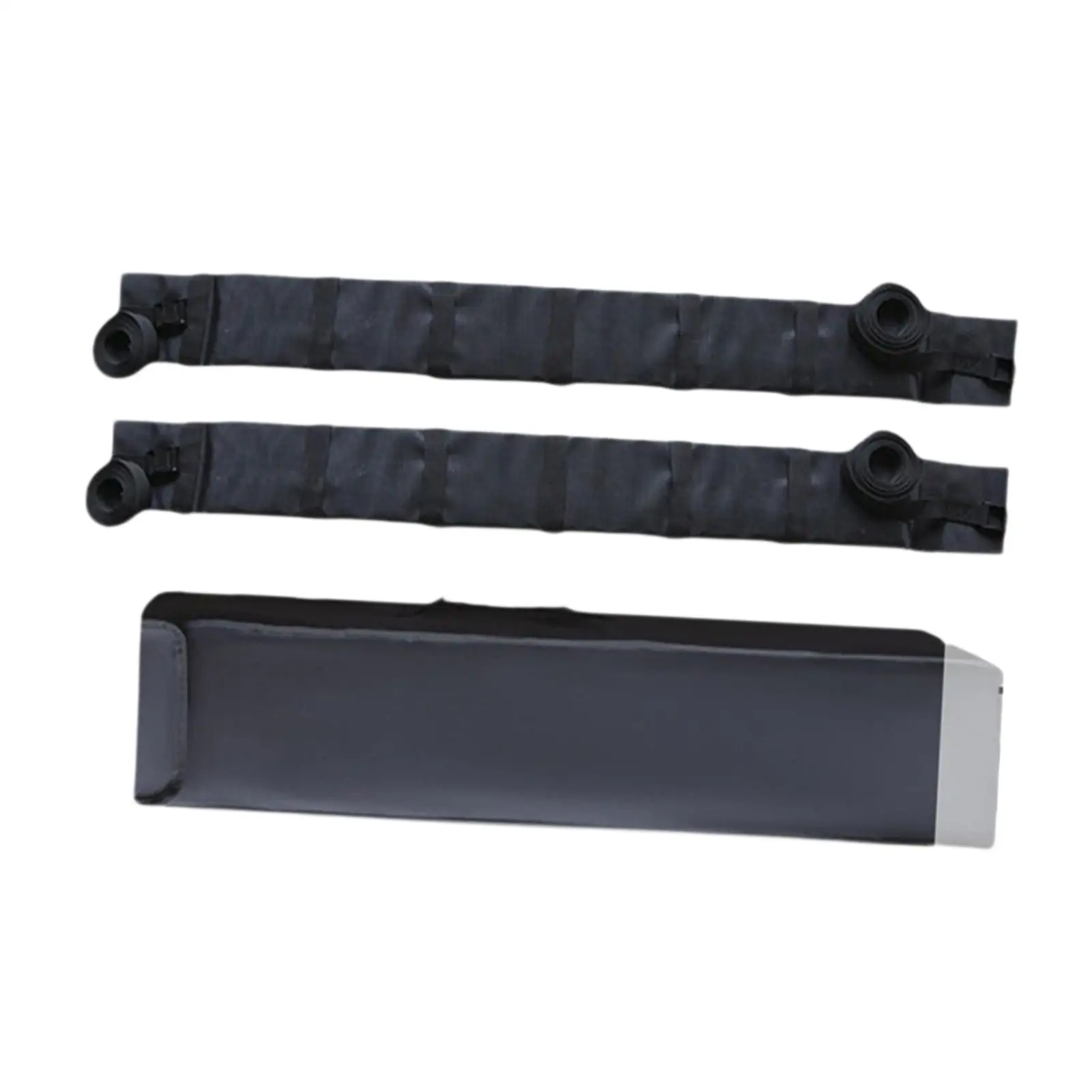 Almohadillas Universales para Portaequipajes de Techo de Coche, Porta Kayaks, Porta Tablas de Surf, con Correas de Sujeción de Carga, Porta Paddleboards y Equipaje