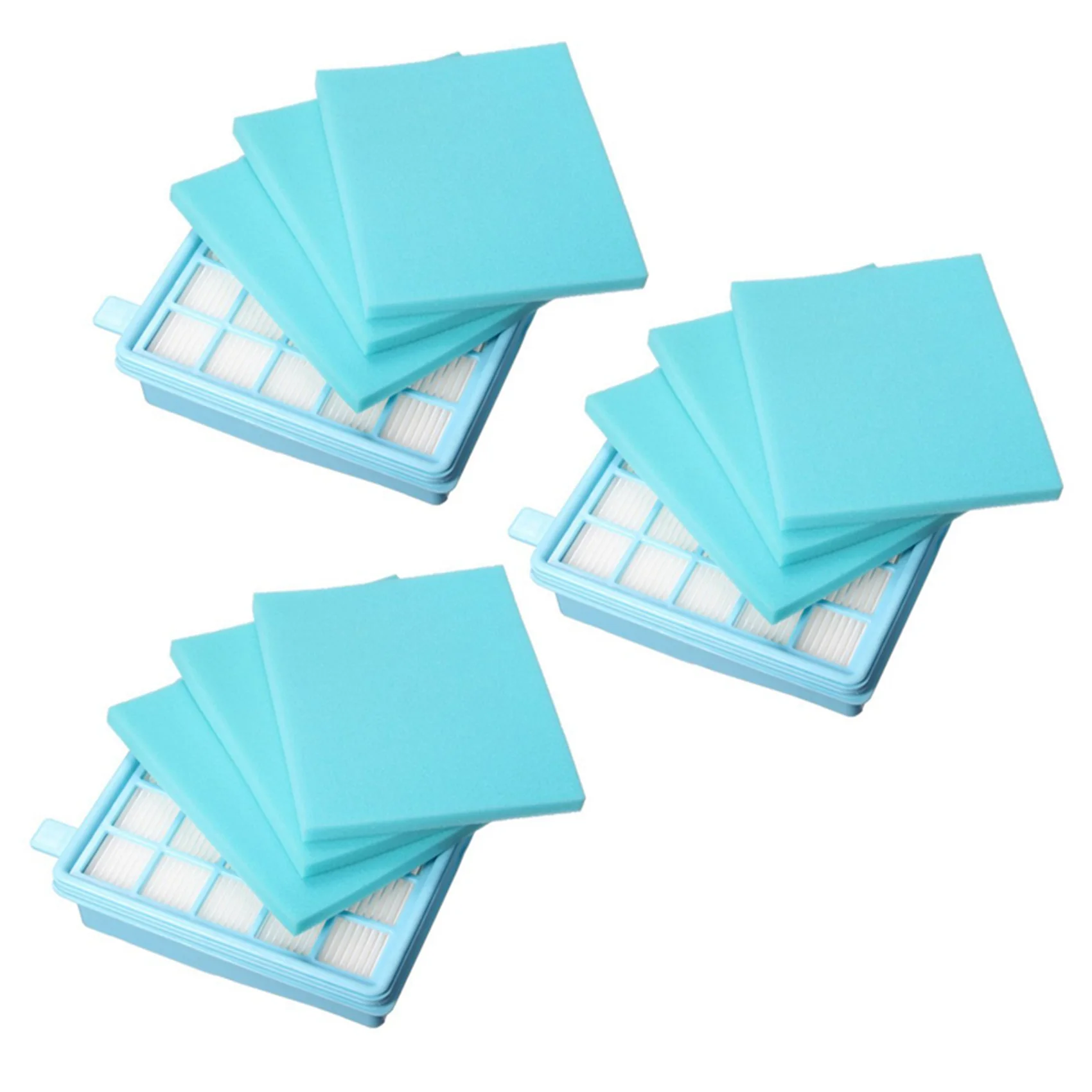 ABVI-12 قطعة/الوحدة تصفية شبكة فلتر HEPA الجامعي-ميسترال للمكنسة الكهربائية FC8515 FC8516 FC8517 FC8518FC8470 FC8471