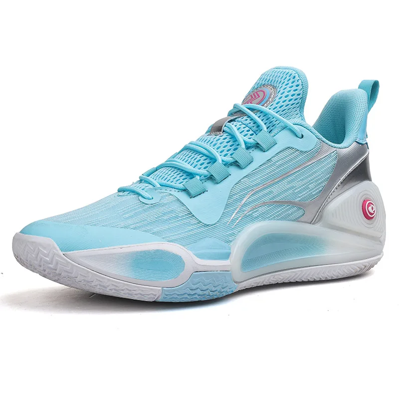 Professional Basketball Shoes Comfortable Wear-resistant Sports Shoes Shock Absorption High Rebound Basketball Training Shoe