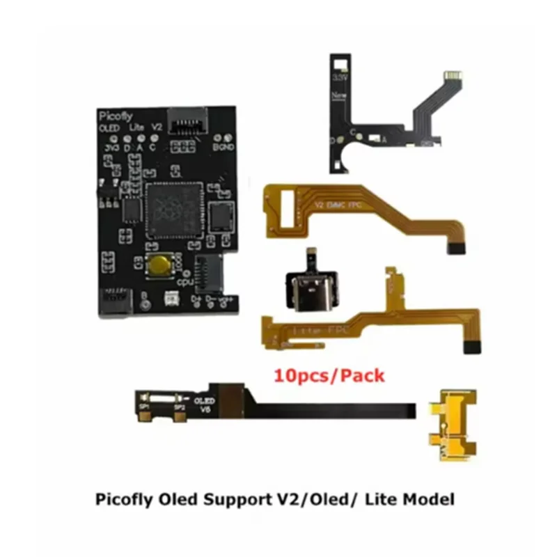 Hwfly Picofly RP2040 Chip Raspberry pi pico pic Support Switch Oled Console