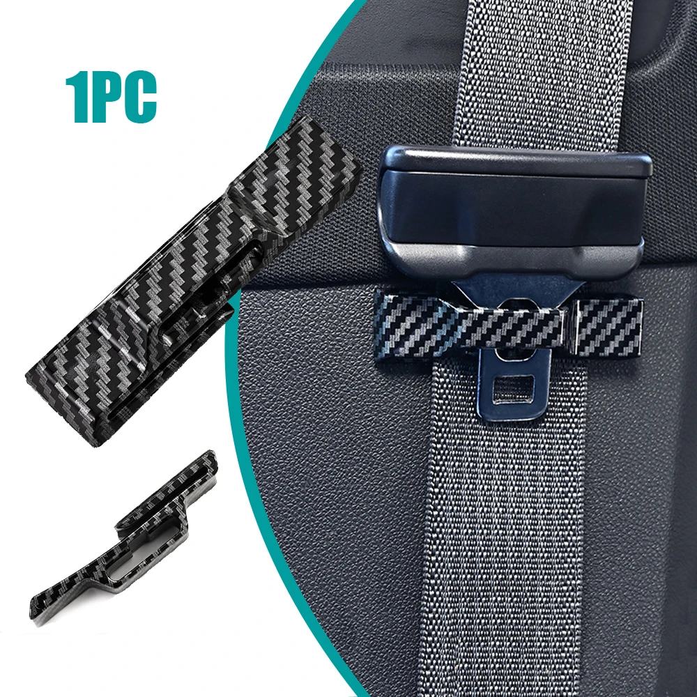 

1pc Car Seat Belt Adjuster Anti Collision Fixed Clip Car Safety Belt Stabilizer Buckle Universal Auto Interior Accessories