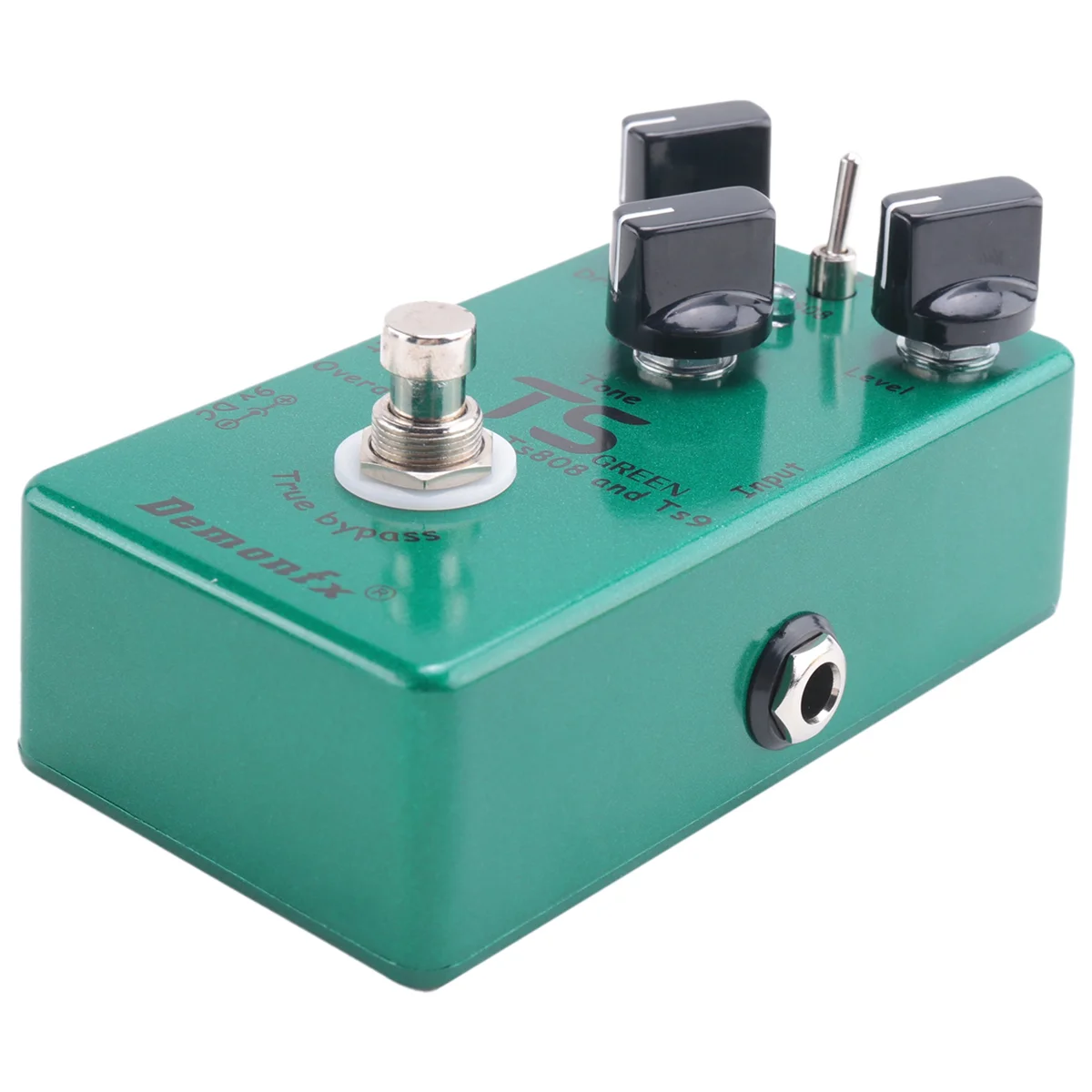 Demonfx Tube Screamer Guitar Effect Pedal 2 in 1 Overdrive Guitar Pedal True Bypass Guitar Accessories