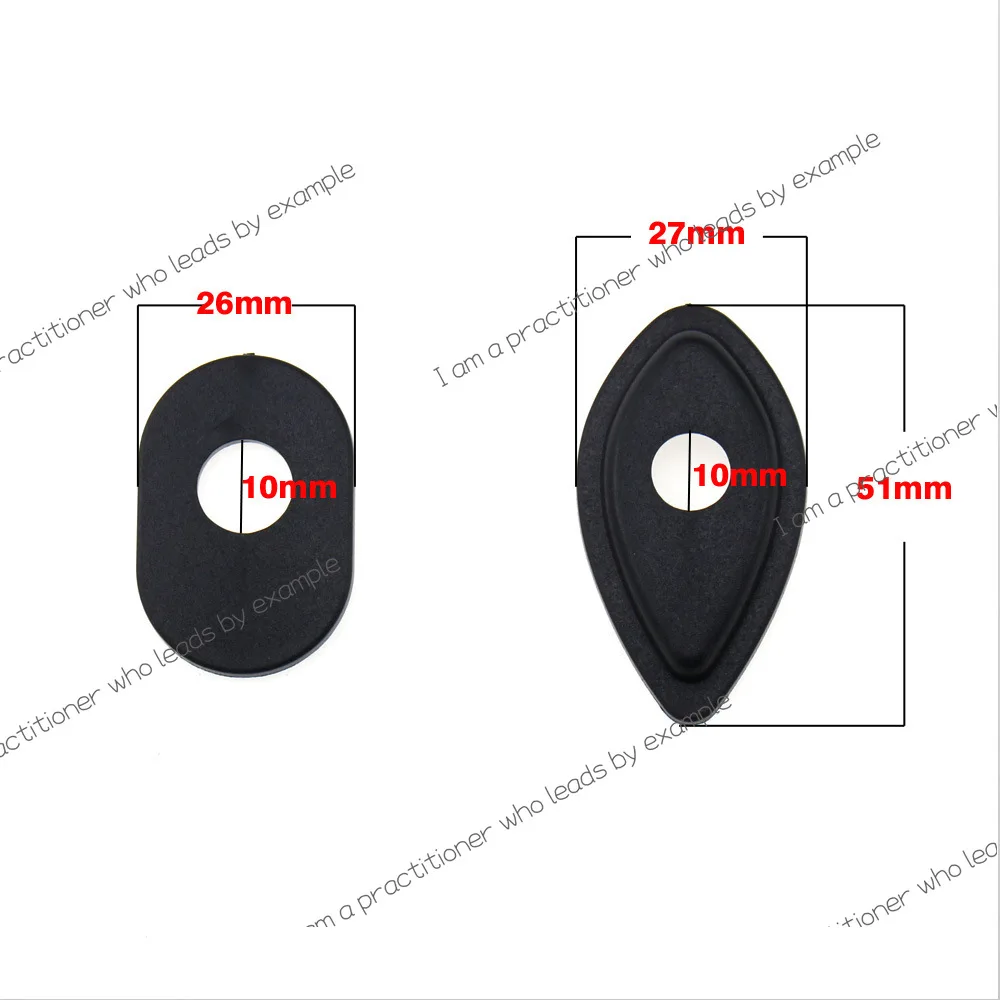 ホンダ CB500X CB500F ユニバーサル、ウインカーベースガスケット、信号灯ガスケットに適しています。