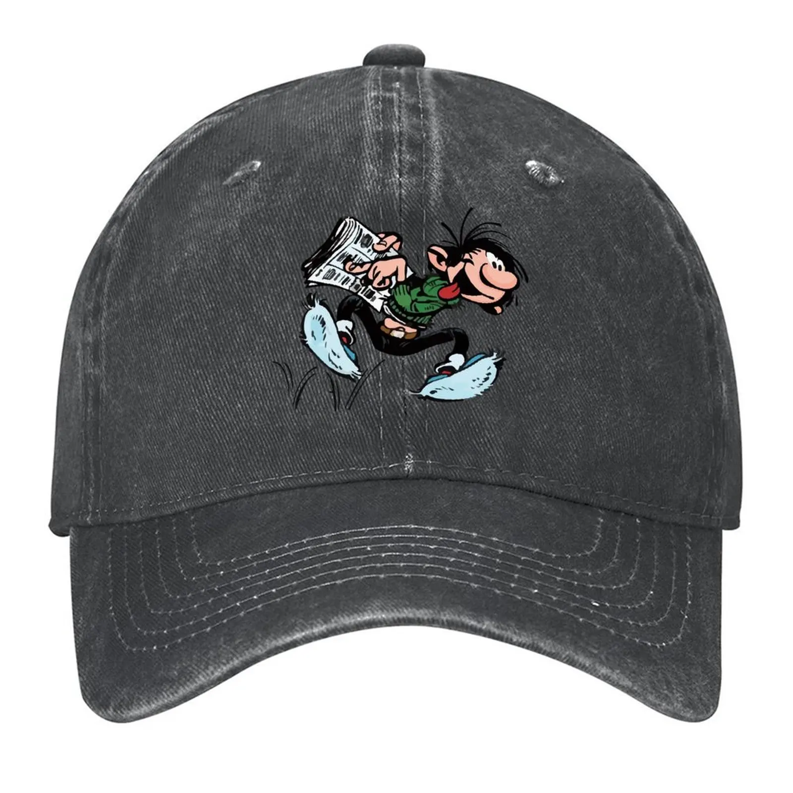 

Gaston Goof Newspaper Baseball Cap Trucker Cap Sun Hat For Children Luxury Brand Luxury Hat Hats For Men Women's