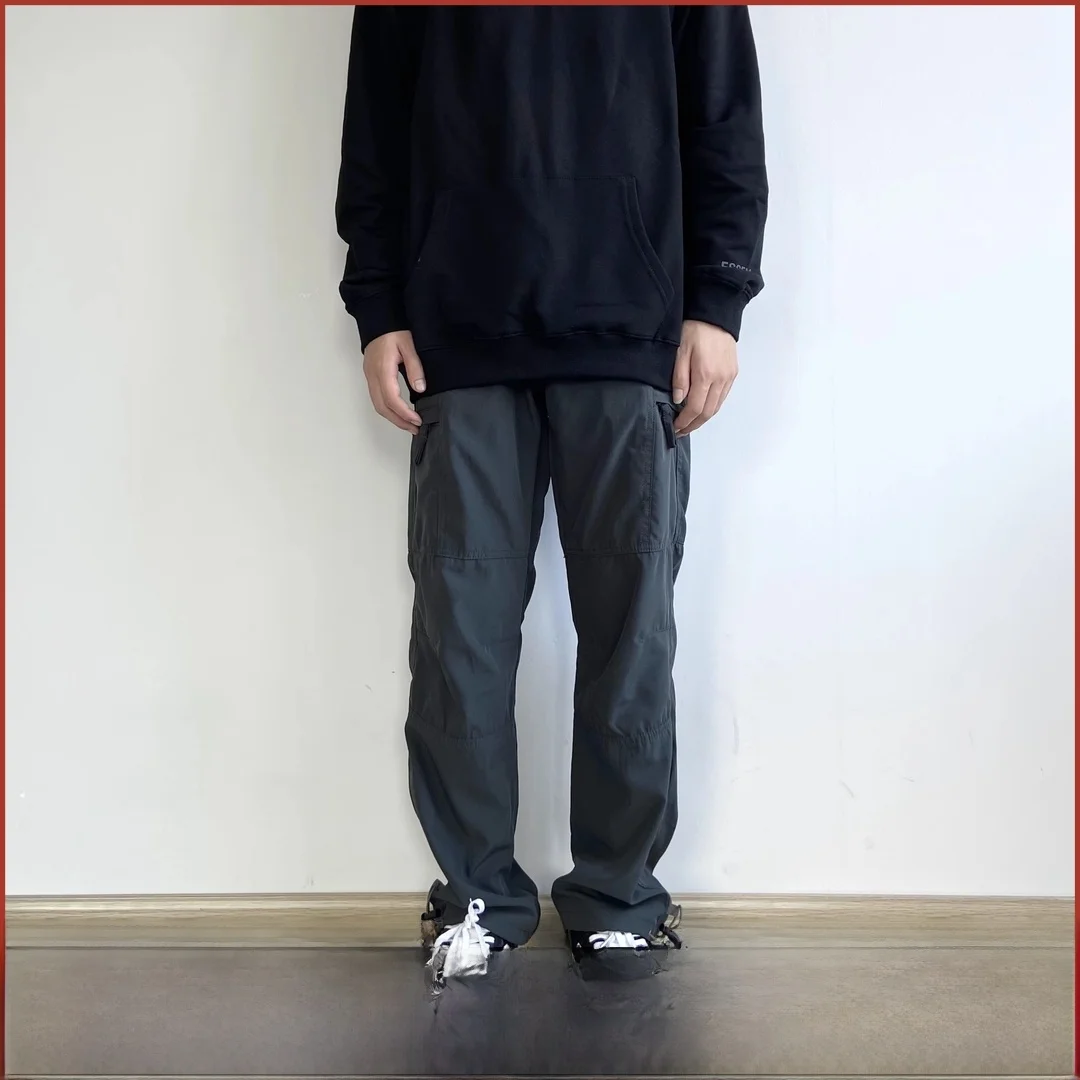 

Nordic Faion Спецодежда Мужские повседневные брюки с несколькими карманами 3D пошив Весенние сезонные прямые брюки Молодежные брюки