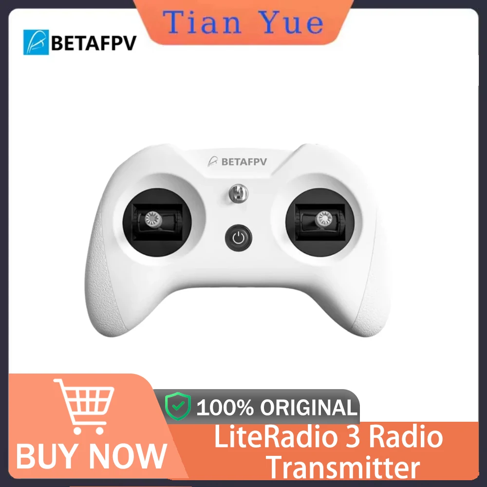 Transmetteur radio BETAFPV LiteRadio 3 - 8CH 2,4 GHz, protocole ELRS/Frsky/Bayang, pour drone de course débutant