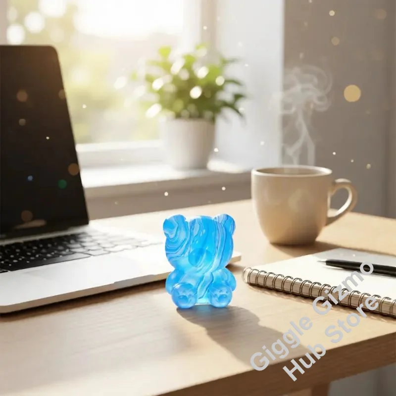 Brinquedo sensorial mole de subida lenta, formato de cubo de gelo, alívio de ansiedade e estresse, presente para adultos e crianças