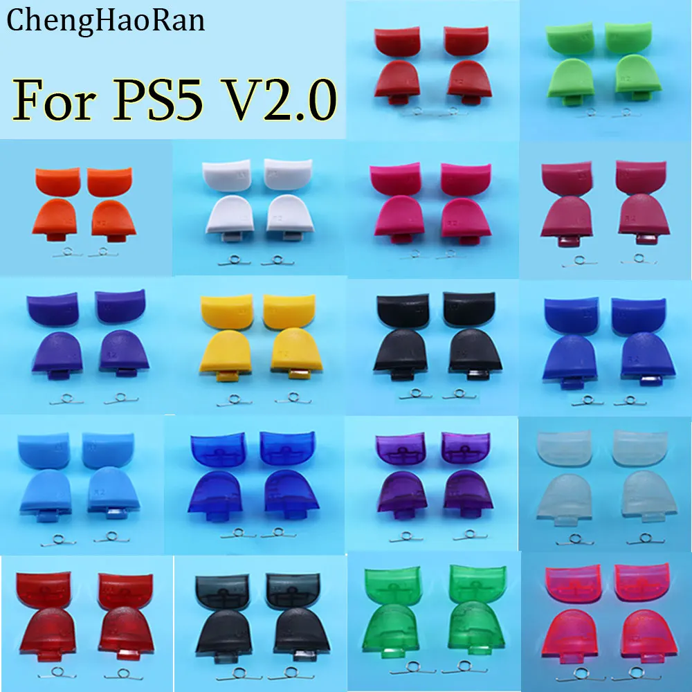 

1PCS For PS5 Trigger Buttons L1 R1 L2 R2 Trigger Buttons Button With Spring For PS5 V2.0 BDM-020 Controller Replacement Parts