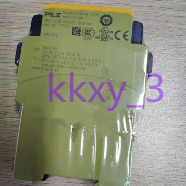 

2026 1 Pcs New X28p 24vacdc 3n/o 1n/c Safety Relay Brand New Original Spot Plc