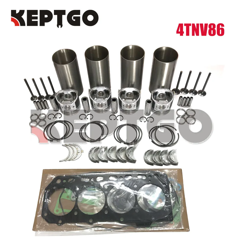 

New 4TNV86 TK486 Engine Overhaul Rebuild Kit For Yanmar