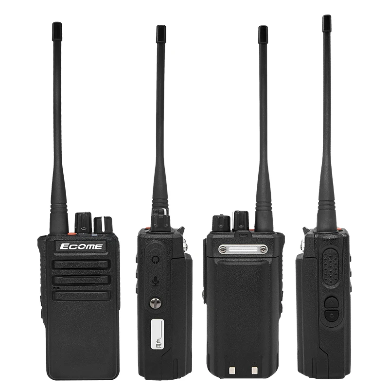 Ecome Portable Repeater Home Digital Walkie talkie With Base Station For Railway Two way radio For Tunnel ET-350