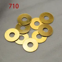 2pcs DIY Folding knife Brass washers for Benchmade 710 /730 /550 /551 /552 Folding Knife Accessories Tools