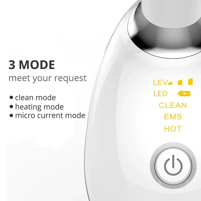 Face Neck Lifting Massage EMS Microcurrent LED Photon Firming Rejuvenating Anti Wrinkle Thin Double Chin V-Face Beauty Device