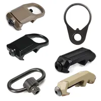 GBB Quick Detach Release QD Sling Rotating Scope Mounting Ring .223 AR15 Hunting Accessories Fits 20mm Rail Weapon QD Adapter