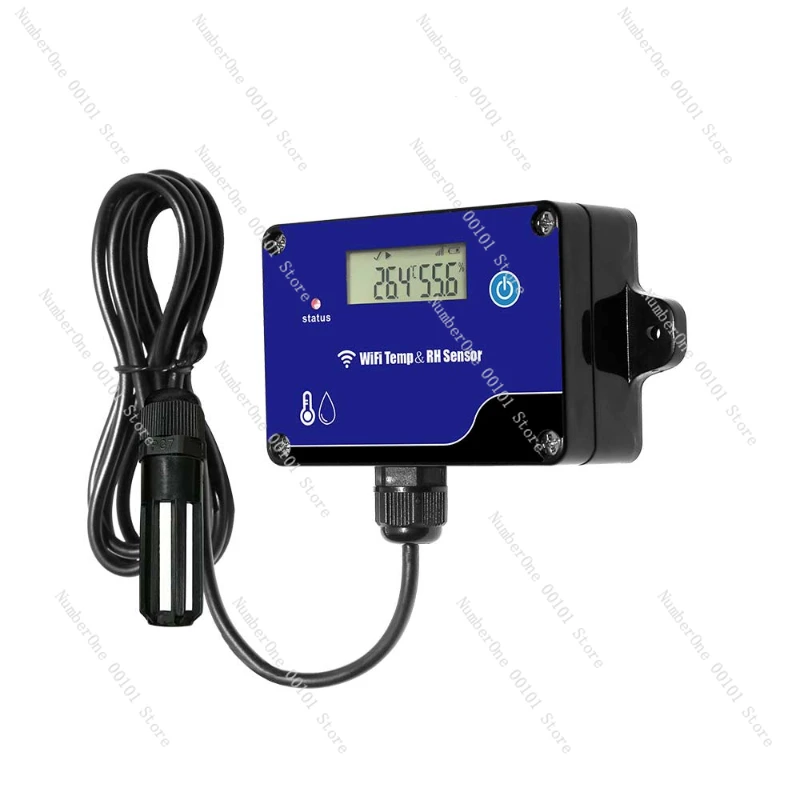 

Display Real Time Wireless Temperature Humidity Logger WIFI