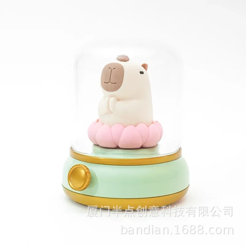 Soft Light for Dreamy Nights Creative Capibara Dolphin Night Light Retro Lamp