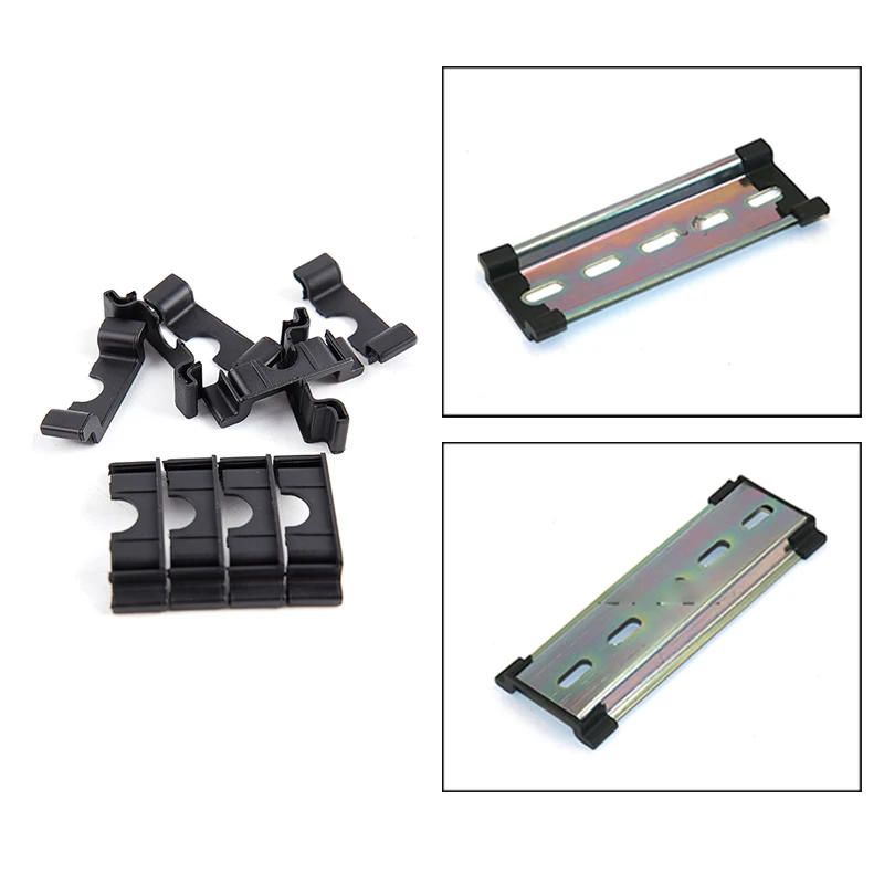 Hot sale 10Pc C45 35mm Din Rail  End Cap Protector For Din Rail Only End Caps
