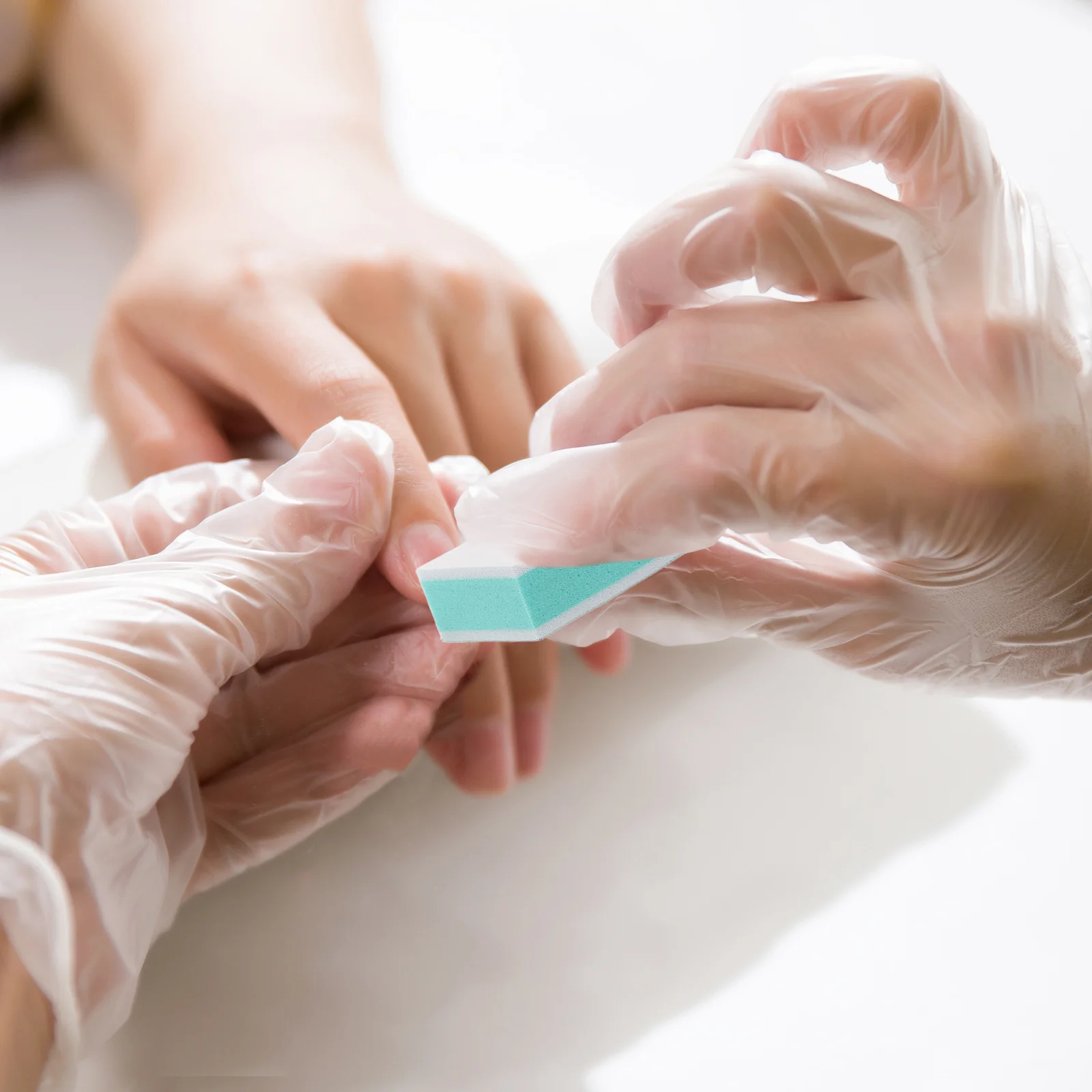 

50Pcs Nail Buffer Boards Mini Sponge Buffers Soft Polishing Blocks for Natural Nails Fingernail Filing Buffing Tools