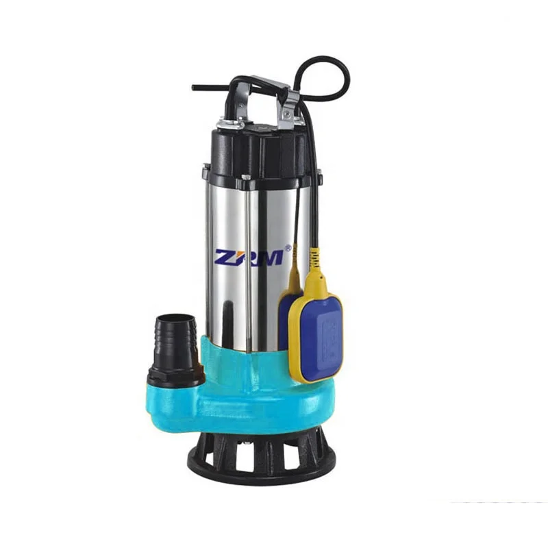 

V750B-F Model 2Inch 1HP 220V Electric AC Vertical Submersible Sewage Water Pump With Float Switch