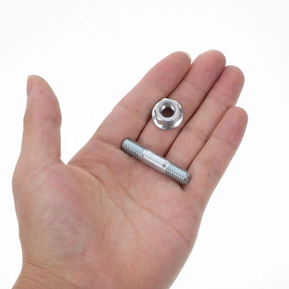 

15 Sets Double Ended Stud Screw Nut Set Chainsaw Bar Studs Universal Replacement For Chain Tensioning Bar Mounting Chainsaw