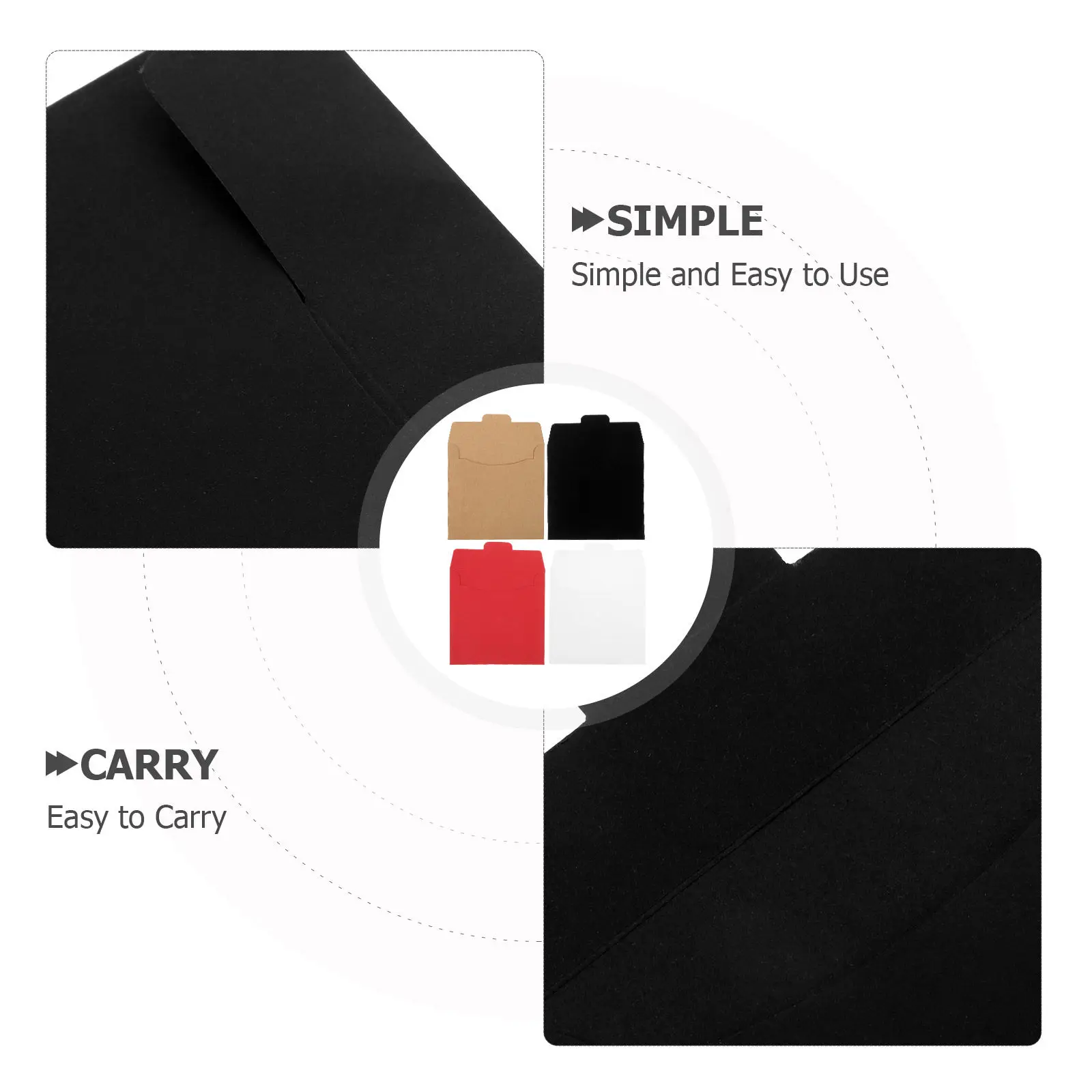 20Pcs Paper Cd Dvd Sleeves Kraft Material Storage Covers for Scratch Protection Home Office Organization