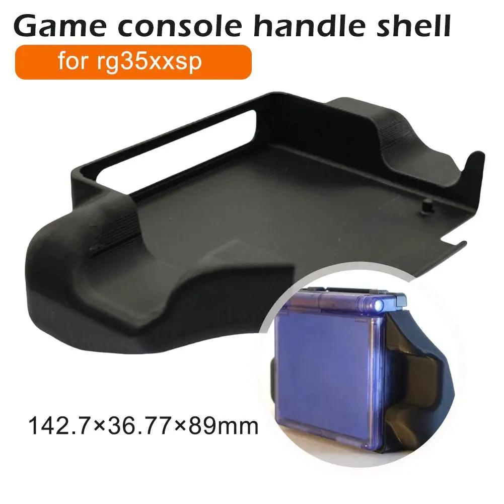 Game Console Handle Shell Black 3D Printing For Rg35xxsp Handle Housing For Rg35xxsp Game Console Accessories P8O8