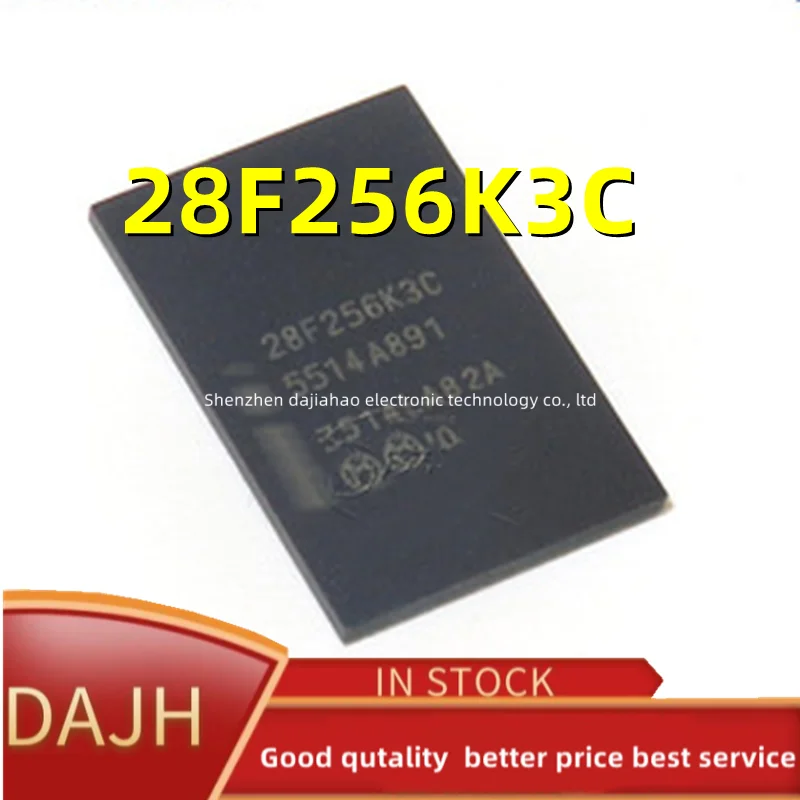 1PCS/LOT 28F256K3C RC28F256K3C 28F256K3C FBGA64 memory storage IC  CHIPS IN STOCK