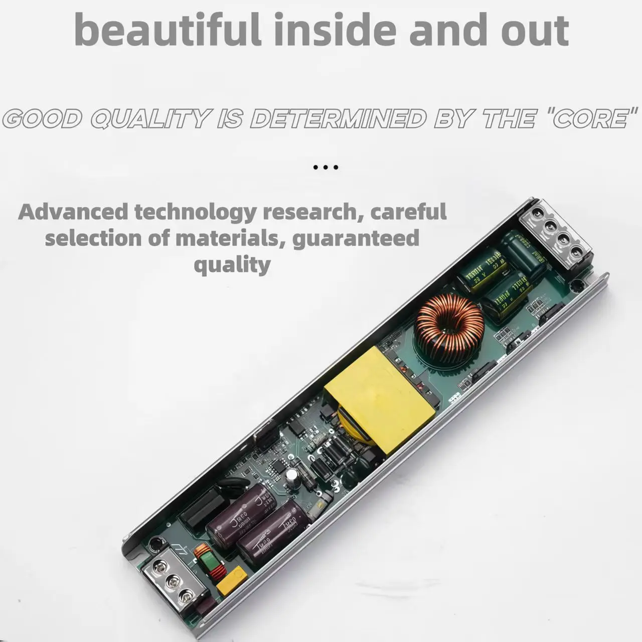 Trasformatore di illuminazione DC 12V/24V Adattatore di alimentazione 5A 12A Ultra sottile LED Strip Switch Driver Lampada 60W 100W 150W 200W 300W 400W