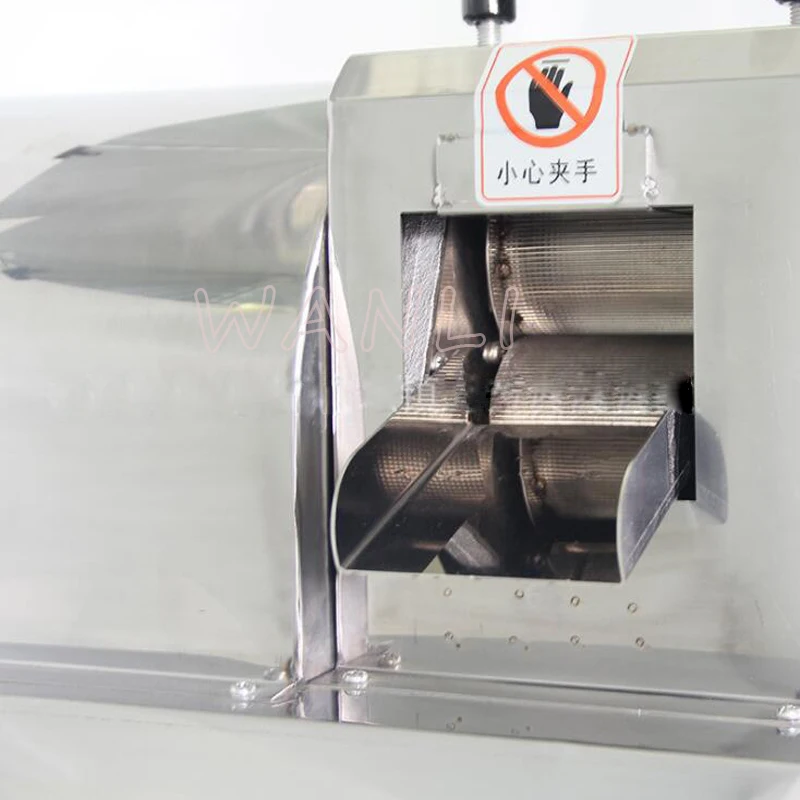 Exprimidor eléctrico Vertical de caña de azúcar, Extractor Industrial de 1100W