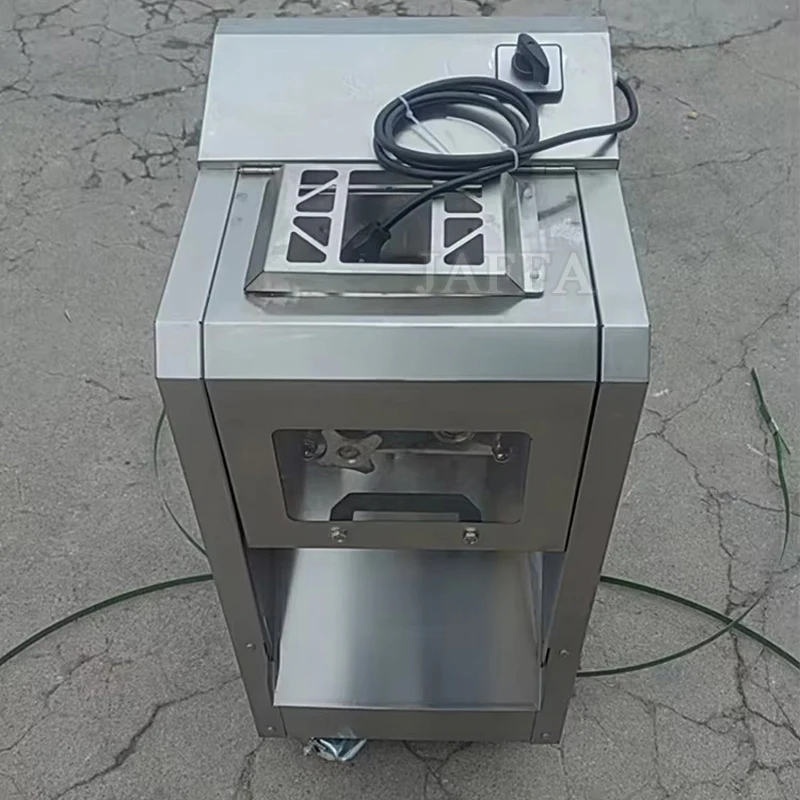 

CE Approved Chicken Cutter Machine Fish Dicing Frozen Meat Dice Cube Cutting Machine Meat Strips Cut Small Meat Cutting Machine