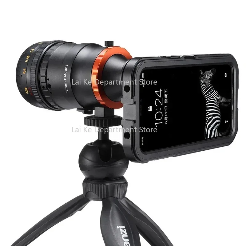 

Mobile phone to DSLR lens adapter DOF depth of field adapter