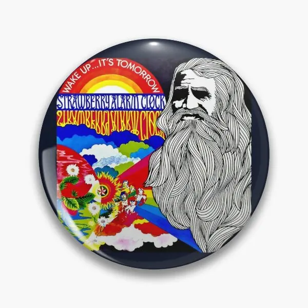 Erdbeer Wecker Soft Button Pin Kragen niedlichen Kleidung Hut Metall Geschenk Mode Brosche Schmuck kreative Anstecknadel Abzeichen Liebhaber