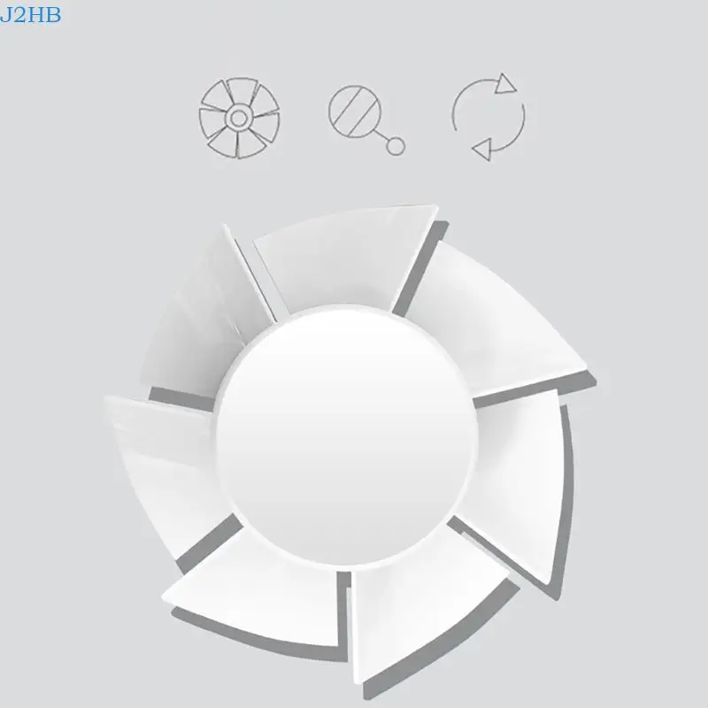 

J2HB Window Wall Exhaust Fan Household Low Noise Ventilation Fan Kitchen Remote Controls Exhaust Fan Ceiling Wall Mount