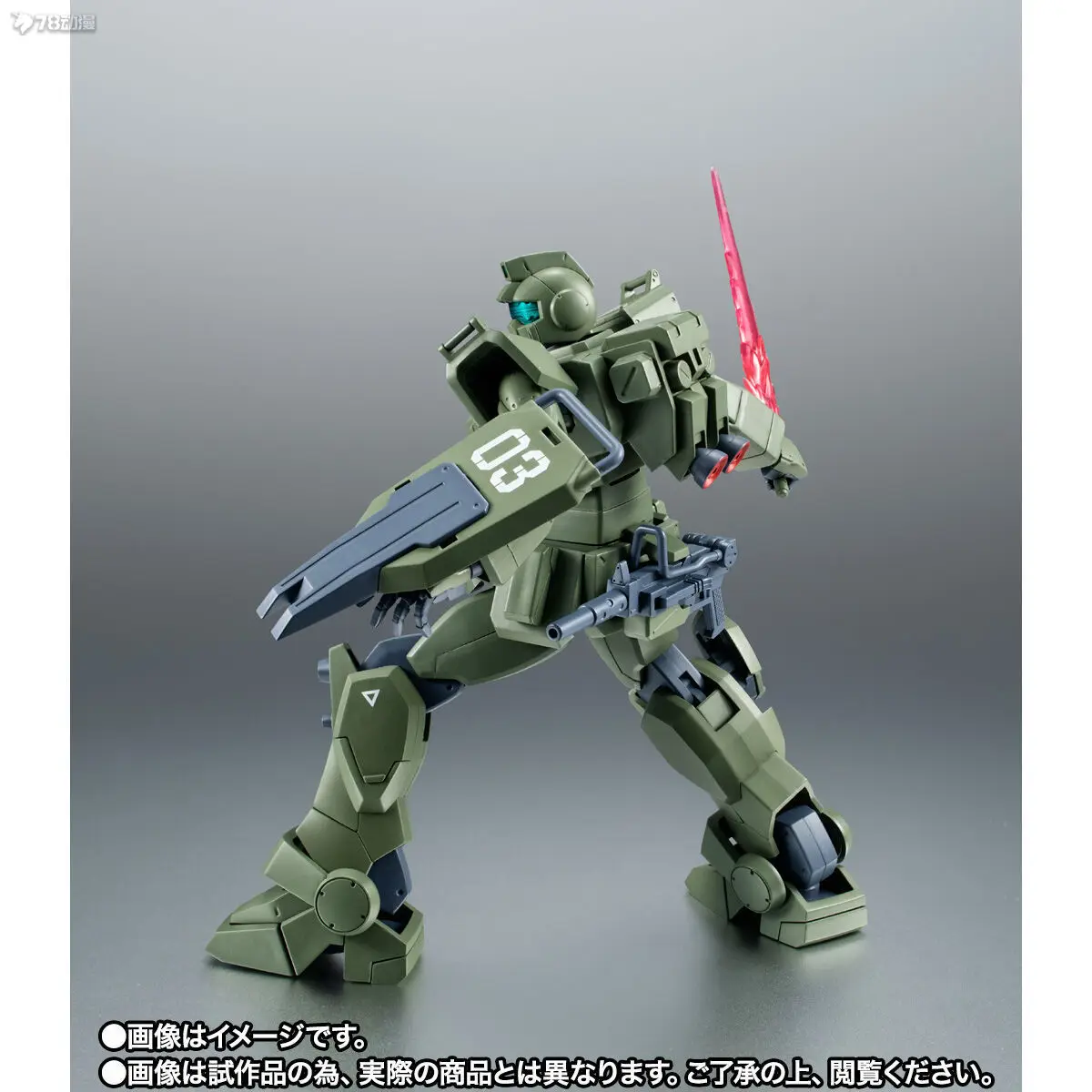 Bandai Originele ROBOT Soul Limited Edition Sniper Type Jim Ver. ANI.M.E. Anime mobiele pop handgemaakt model speelgoed jongen model cadeau