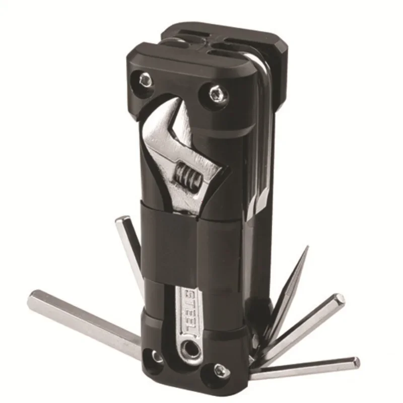 Foldable Multifunctional Repair Tool Kit Portable Multi Tool For Motorcycle Mountain Road Bike Cycling Emergency Maintenance view 2