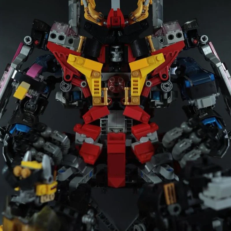 1238pcs MOC Don Onitaijin Avataro Sentai Technical Model Building blocks DIY creative Brick Kids Christmas gift toy Birthday