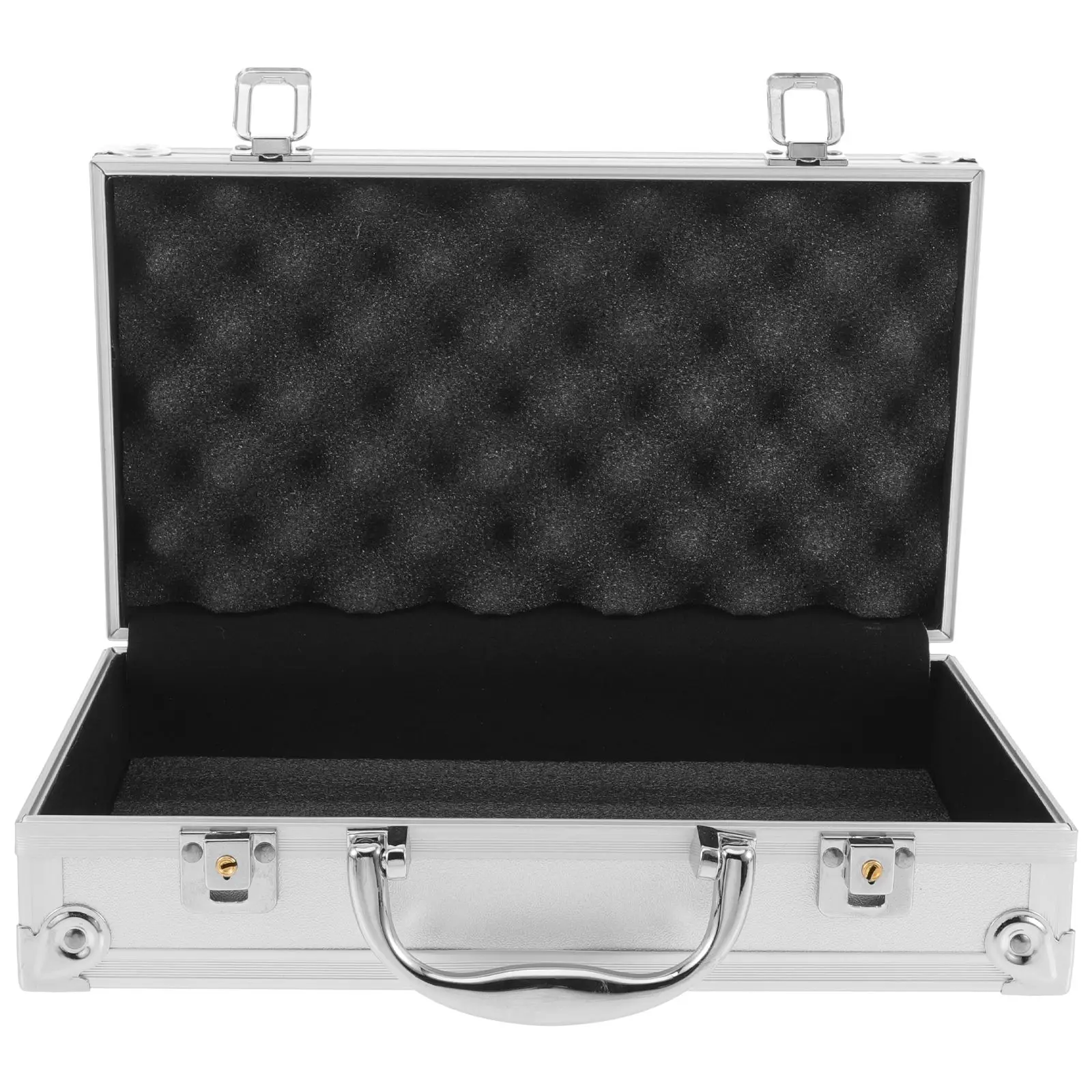 

Aluminum Alloy Tool Box 05 White Rectangular 29x16x7cm Medicine Storage Containers Portable Durable Metal Toolbox