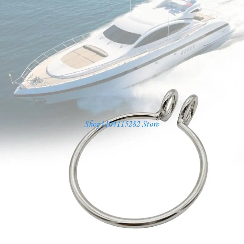 

A2BF Upgrades Heavy Duty 8mm Anchors Rings Rusts Resistant Anchors Rings Boat Anchors Equipment for Boating & Fishing
