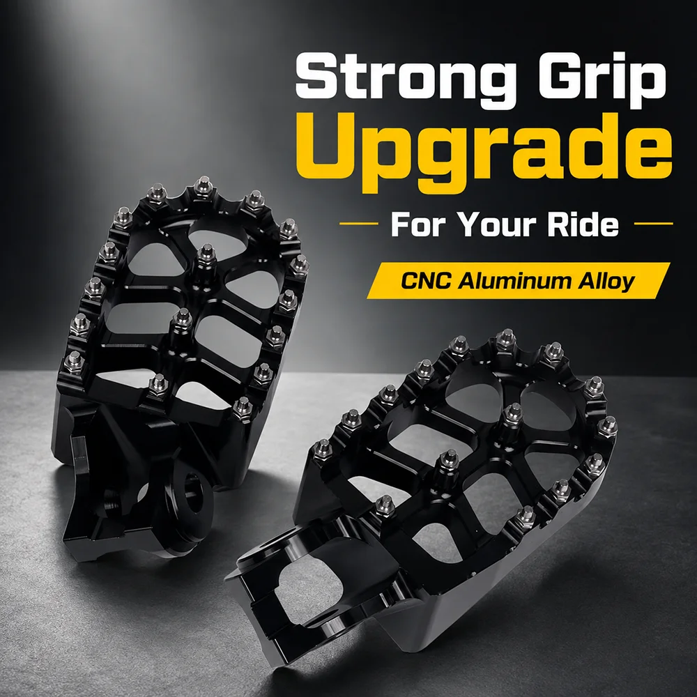 For Stark Varg EX MX SM Motorcycle Accessories Anti Slip Enlarged Footrest Footpeg Foot Pegs Rest Foot Pedals Electric Dirt Bike