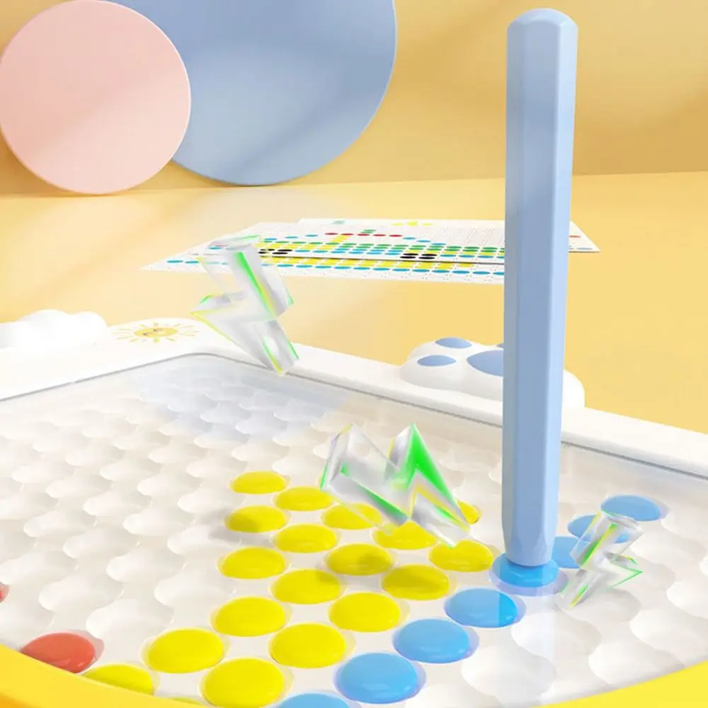 لوحة رسم مغناطيسية من مونتيسوري، متعددة الألوان، كرتونية، أرنب السلطعون، لوحة رسم مغناطيسية، تحكم في التدريب، تعلم مرحلة ما قبل المدرسة