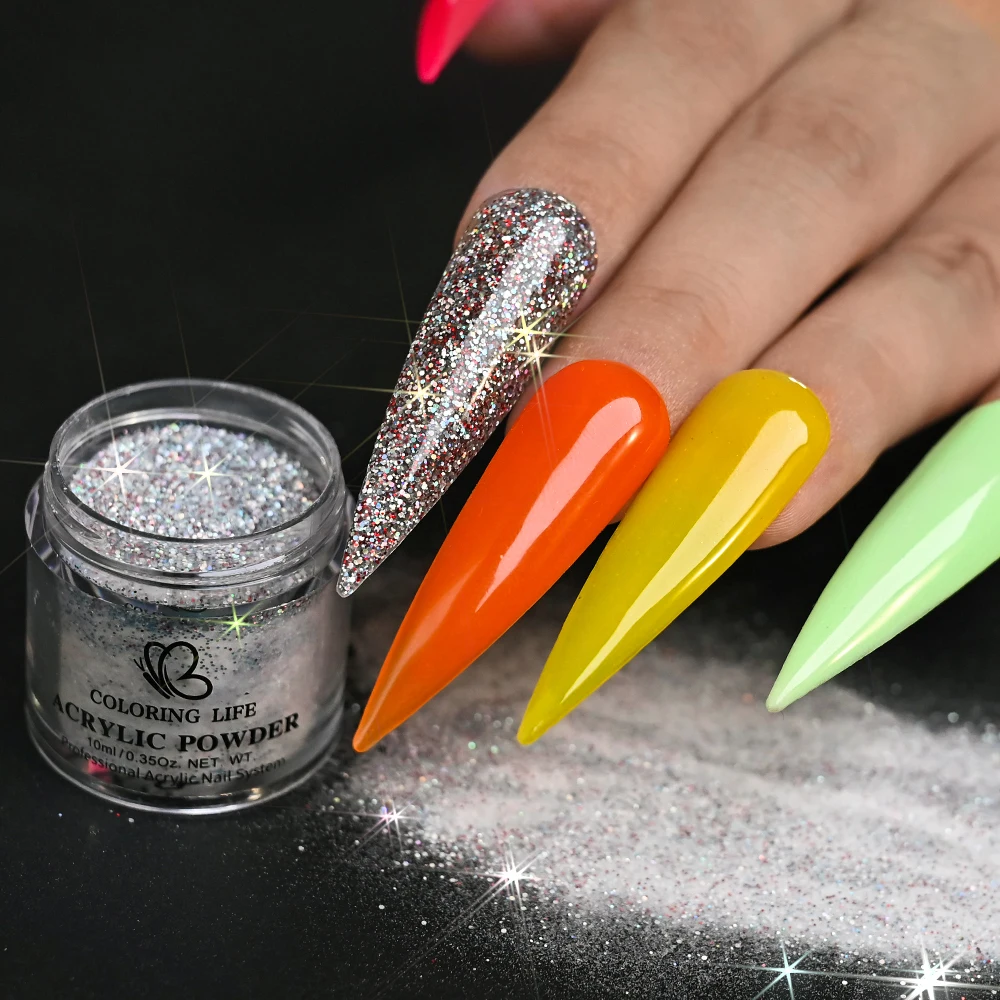 8jar * 10ml conjunto de pó de imersão de cor de natal glitter vermelho verde pó de imersão de unhas francês extensão de unhas escultura poeira manicure salão de beleza