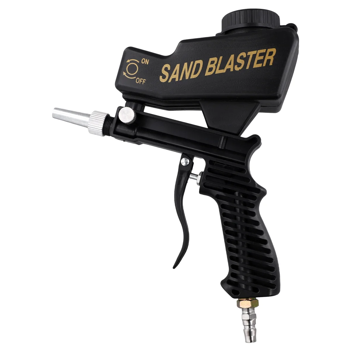 A98U Sandblasting Tool Portable Adjustable 90psi Handheld Pneumatic Blasting Tool Set Small Sand Blasting Machine