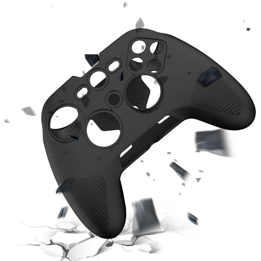 Para SCUF VALOR PRO Capa protetora de silicone anti-queda à prova de poeira controlador de jogos capa protetora laranja cinza preto