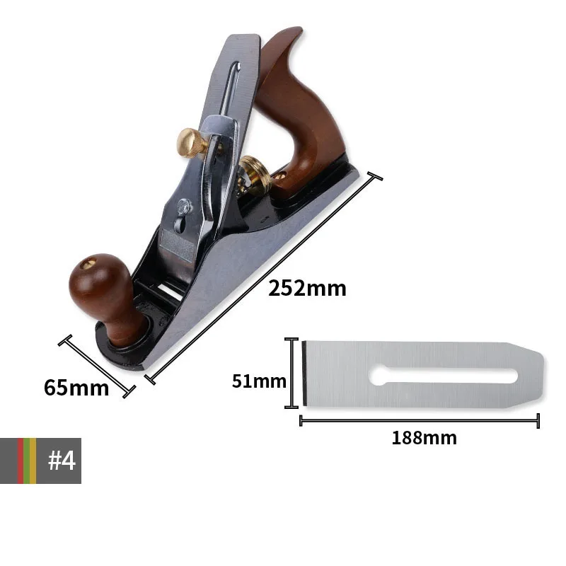 K50 New Wood Hand Planer Set Hand Tool Block Plane for Trimming Projects European Woodworking Carpenter DIY Model Making Planer