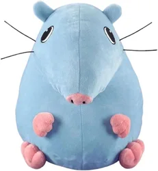 New 22CM Pizza Tower Stupid Rat Anime Plush Cute Doll Sofa Pillow Cushions Collection Decoration Ornaments Kids Gifts